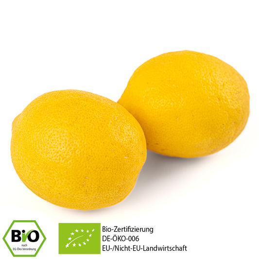 Zitrone, BIO 1 Stück