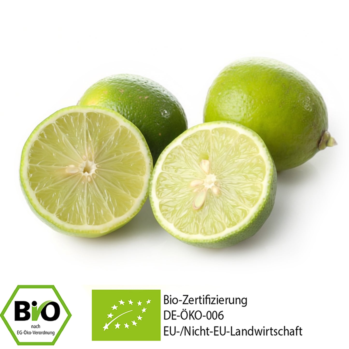 Limetten 4 Stück, Bio
